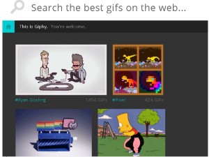 Gifアニメ画像に特化した検索プラットフォーム Giphy Techable テッカブル