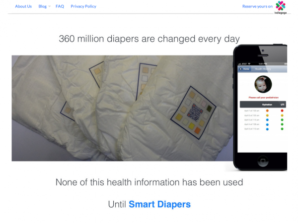 Smart diapers