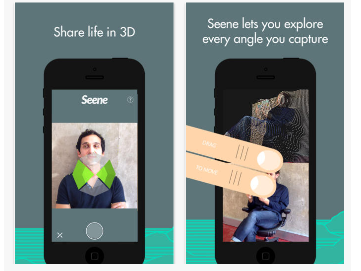 スマホで3d写真を撮影できるiphoneアプリ Seene 4つのパーツをもとに立体化を実現 Techable テッカブル