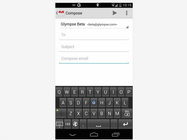 Androidユーザー向け Glympseから位置情報を貼付できるキーボード登場 Techable テッカブル