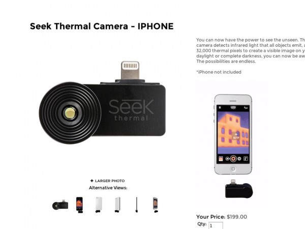 スマホが赤外線カメラに 特殊レンズ Seek Thermal 手頃な価格で登場 Techable テッカブル