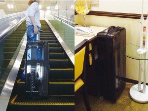 Interview スリムスーツケース はa4の横幅サイズで１週間の出張にも対応 Techable テッカブル