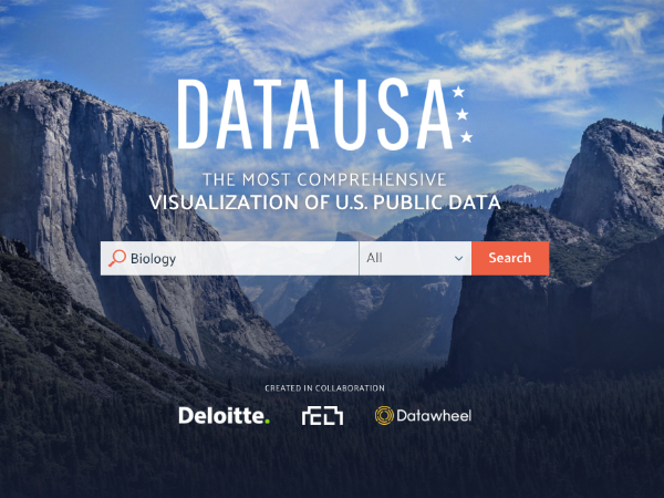 米国のオープンデータをビジュアル化する「Data USA」