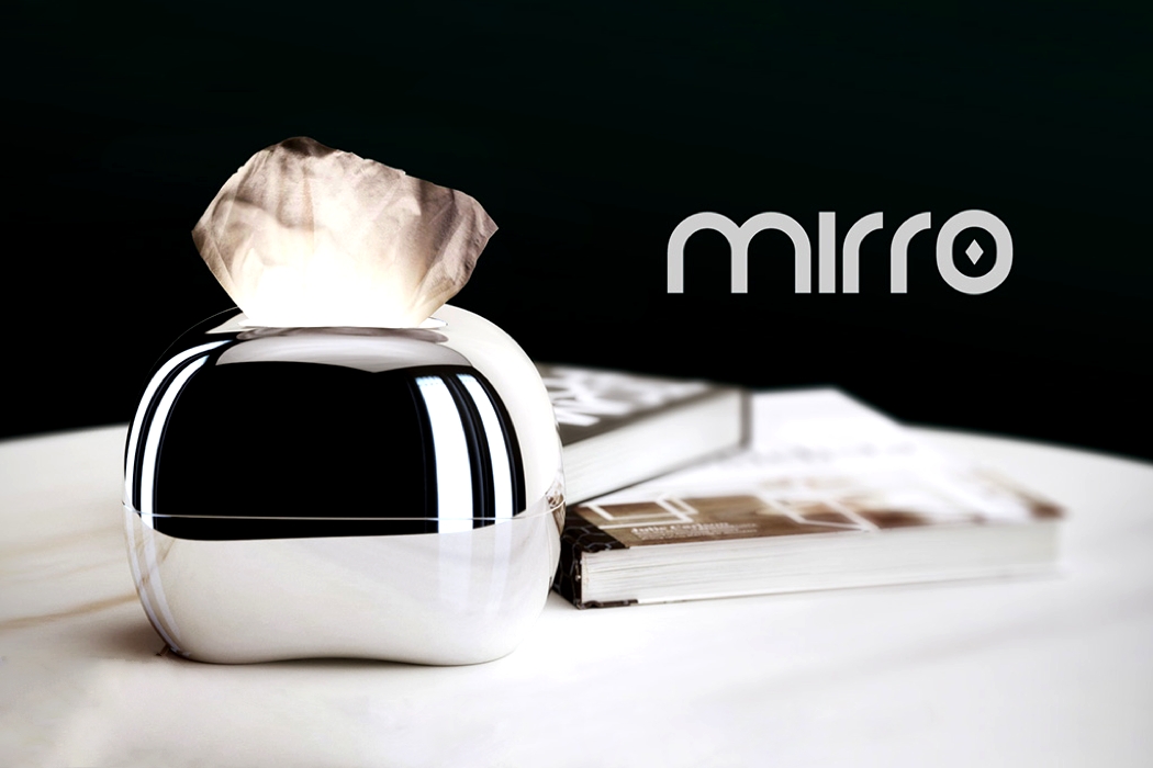 触れると発光するオシャレなティッシュケース Mirro は照明も兼ねる ガジェット通信 Getnews
