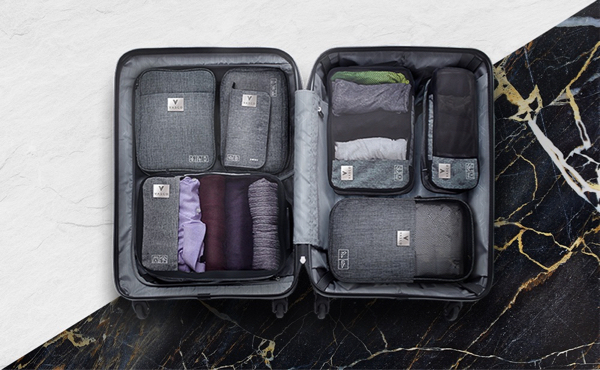 旅行時のパッキングが恐ろしくラクになるインナーバッグセットが1100％超えの大人気！ | Techable(テッカブル)