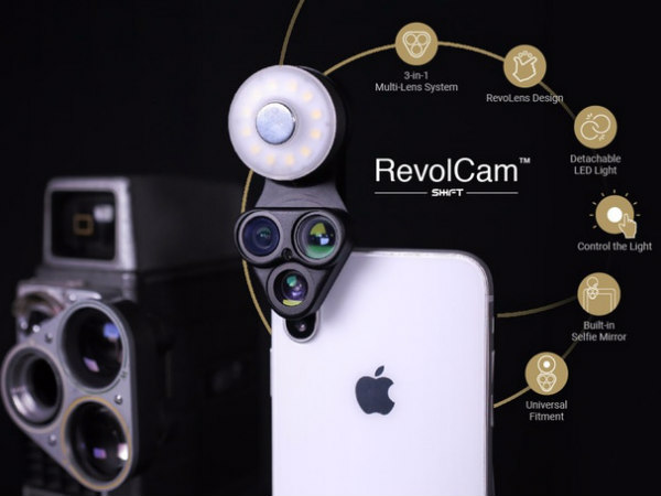 Iphoneのカメラを劇的進化させる外付けレンズ Revolcam Techable テッカブル