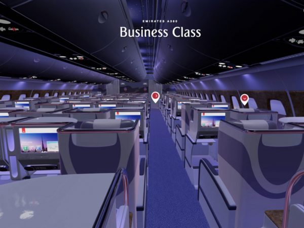 超豪華なファーストクラスの中もvr体験可 エミレーツ航空 機内を360度バーチャル体験できるウェブ アプリサービス導入 Techable テッカブル