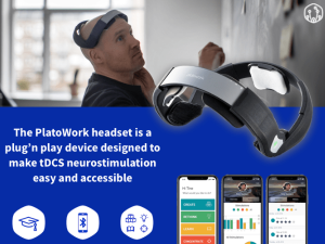 パフォーマンスを高めるためのヘッドセット「PlatoWork」は4つのモードで脳の神経活動を最適化 | Techable(テッカブル)