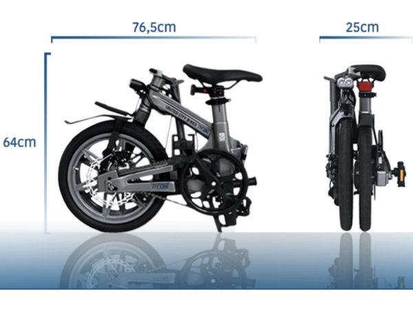 折りたたみ式電動アシスト自転車「THE ONE」で通勤・通学がラクに!? | Techable(テッカブル)