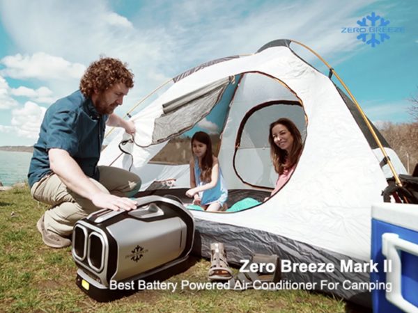 ポータブルエアコン「Zero Breeze Mark Ⅱ」は夏のキャンプに大活躍