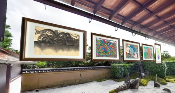 寺院×アート！ 京都・大徳寺で2つのVRオンラインアート展示会開催