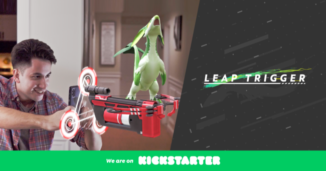新感覚ARシューティングゲーム！「Leap Trigger」が米国Kickstarterでクラウドファンディング開始