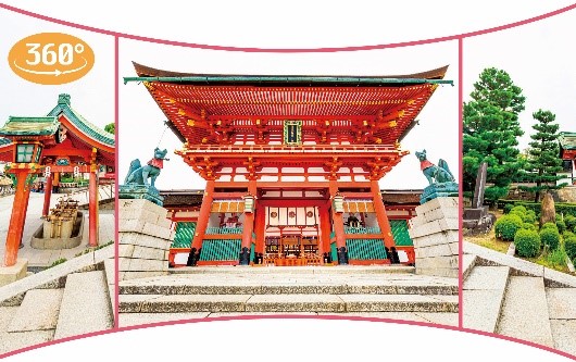 京都の観光名所などをVRで巡る「伏見深草バーチャルウォーカー」開設