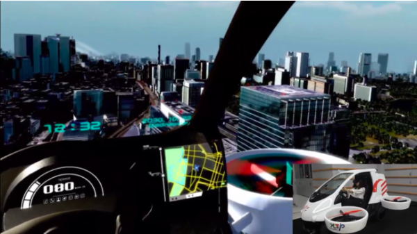 Dream Onと三菱電機、空飛ぶクルマの仮想体験コンテンツを共同制作