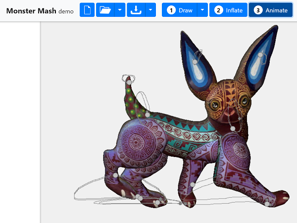 Googleの3dアニメ制作ツール Monster Mash はスケッチを3dアニメに変換 ガジェット通信 Getnews