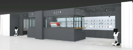 ECサイトとも連動！ 最先端技術が集まるAI Café「AZLM CONNECTED CAFE 渋谷地下街店」