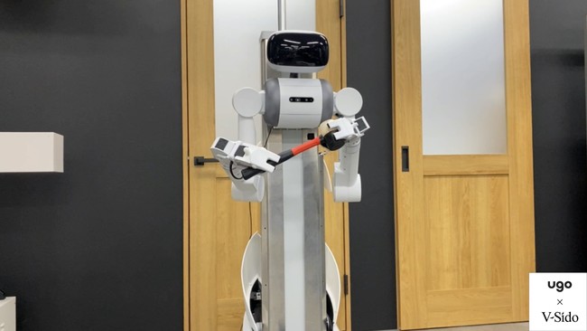 次世代型アバターロボット「ugo」が実証実験に成功！ 「V-Sido」で正式対応に