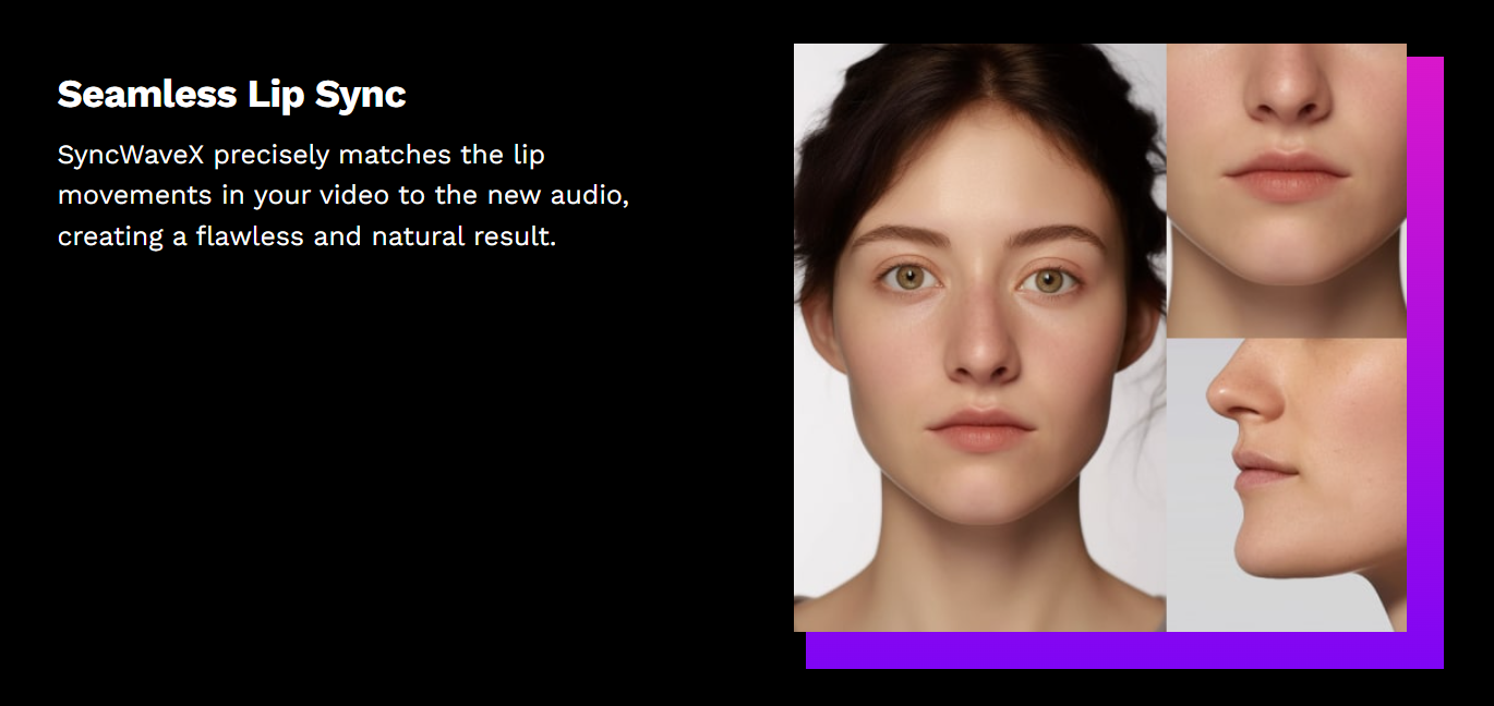 3Dモデリングなしで、音声から“リップシンク動画”を生成するAIツール「SyncWaveX」｜唇や顔の動きと音声が連動